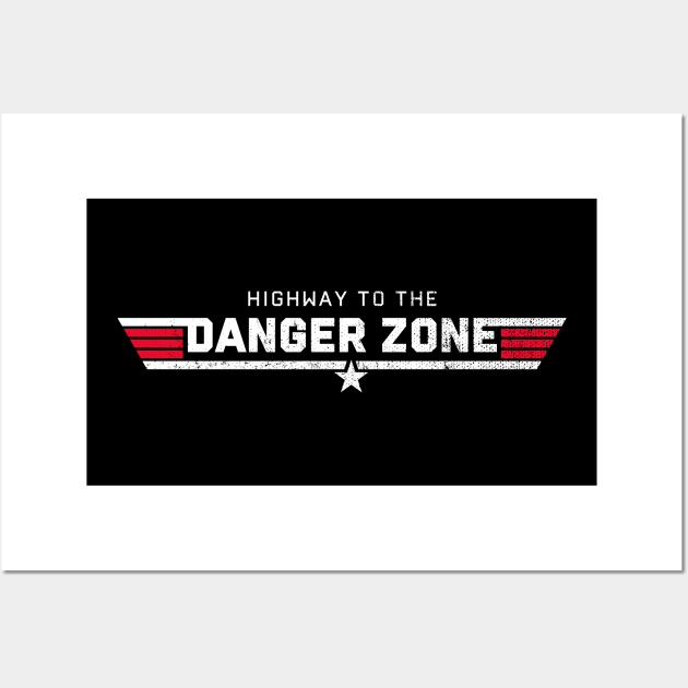 Danger zone Wall Art by MattDesignOne